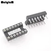 (pack of 680pcs) Round Hole 14 Pins 2.54MM DIP IC Sockets Adaptor Solder Type IC Connector