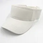 Wholesale Unisex Sun Protection Blank Cotton Golf Visor Hat Cap