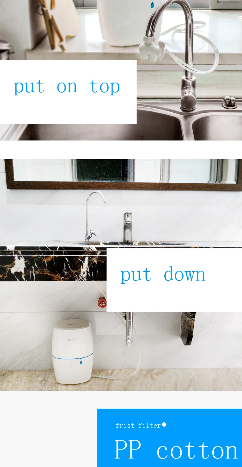 Eco-friendly household water purifier 7 plies filter drinking water purifying for home appliance