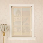 Good price fabric perspective customized wand motorized roller shades for living room