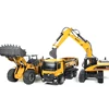 TongLi580/huina rc car outside 23channel remote control toys excavator toy metal rc construction vehicles digger