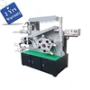 UGS42S Automatic Elastic Webbing Tape Label Flexo Printer, Leather Belt Strip Cotton Lace Ribbon Flexographic Printing Machine