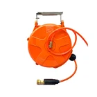 Factory direct sale pe pipe drink abs plastic garden 10M 12m 15m meter car air wash water hose reels