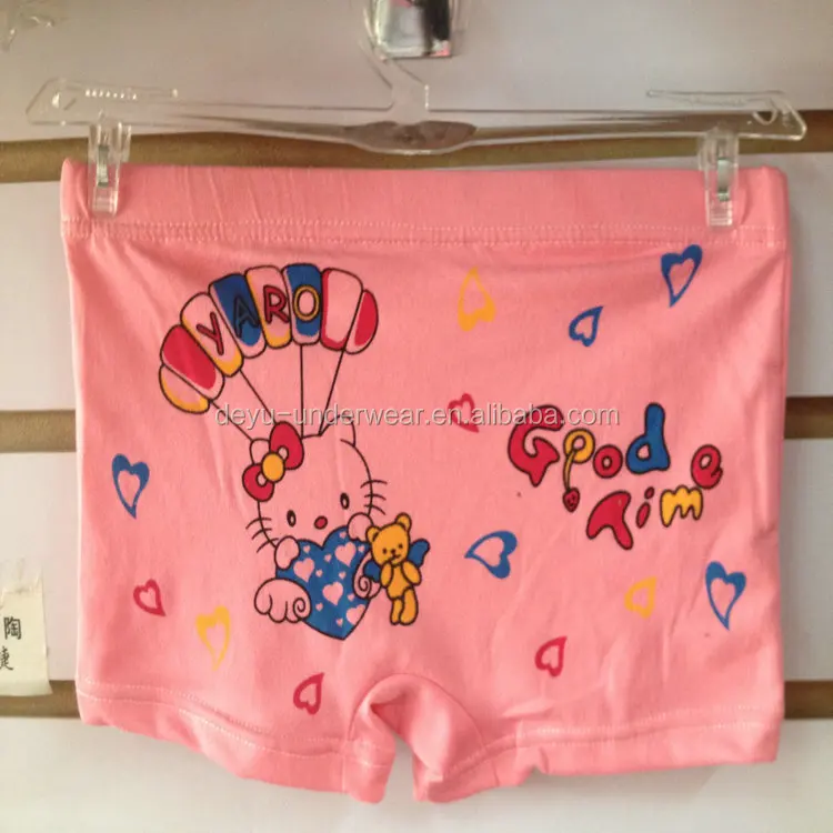 0.3USD Stock Wholesale Cheap Kids Panty With Printed Cartoon, Children's Underwear /Underwear (kcnk178)