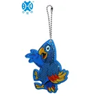 2016 fasion Personalized Safety parrot Reflective Keychain