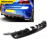 AGenuine real carbon fiber car rear bumper lip diffuser for Volkswagen Golf MK6 R