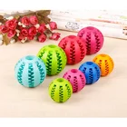 NEW Dog Toothbrush Cleaning Dog Activity Ball Chew Toy Interactive
