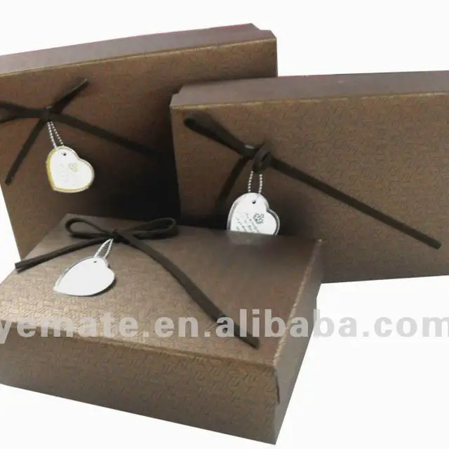 chocolate color indian sweet gift boxes, gift box with ribbon