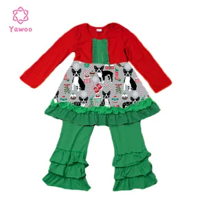 fashion christmas boutique girl outfit christmas gift pattern