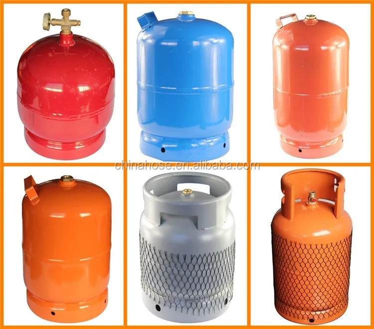 Jg Tanzania Kenya Nigeria 6kg Cooking Gas Cylinder,14.4l Lpg Gas Bottle