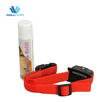 dog barking collar spray