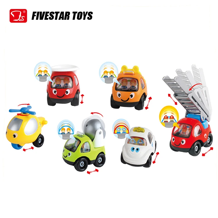 factory educational plastic toys for kids cartoon truck toy