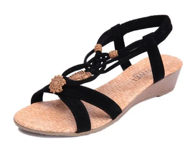2015 women's gladiator flats sandals high quality summer flats sandalia fashion sweet Beach Women shoes flip flop free shipping