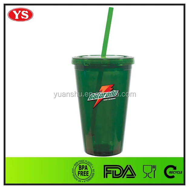 insulated plastic  kids tumbler with straws.jpg