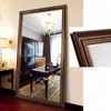 Hot Sale Custom Brown Polystyrene Photo Frame Mirror Photo Frame Hanging On The Wall Wholesale