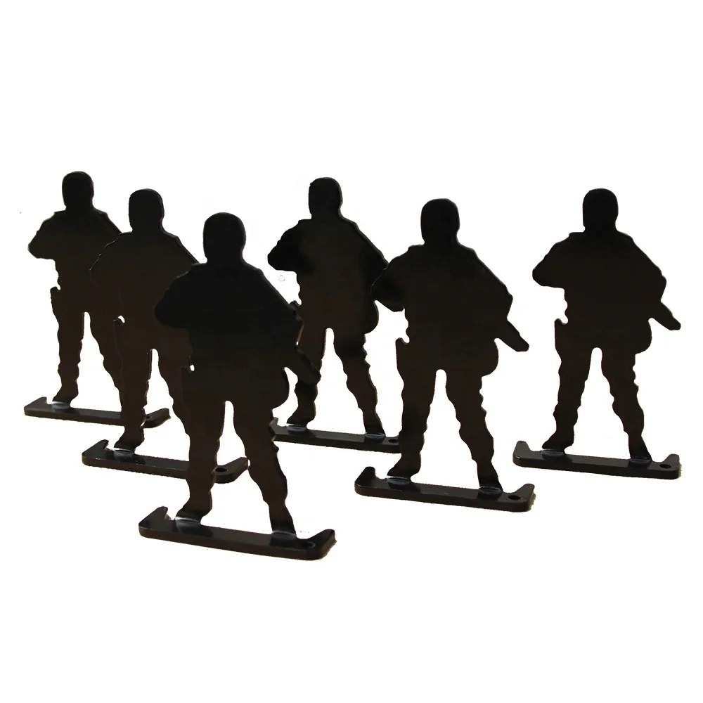 new design laser Training cheap Factory directly Airgun Metallic soldier Silhouette shooting Targets - 4pcs games toys, Can be customised
new design laser Training cheap Factory directly Airgun Metallic soldier Silhouette shooting Targets - 4pcs games toys, Can be customised