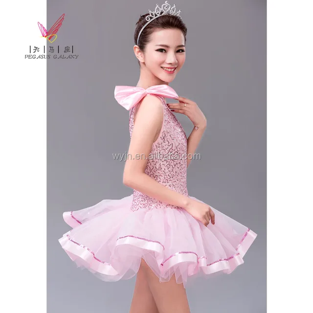 school girl dance dress costumes, leotard dance ballet dress