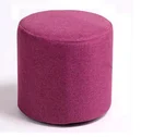 round pouf bench,outdoor or indoor puff ottoman stool for sale