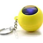 Promotional magic 8 ball custom pattern or logo keychain for wholesale