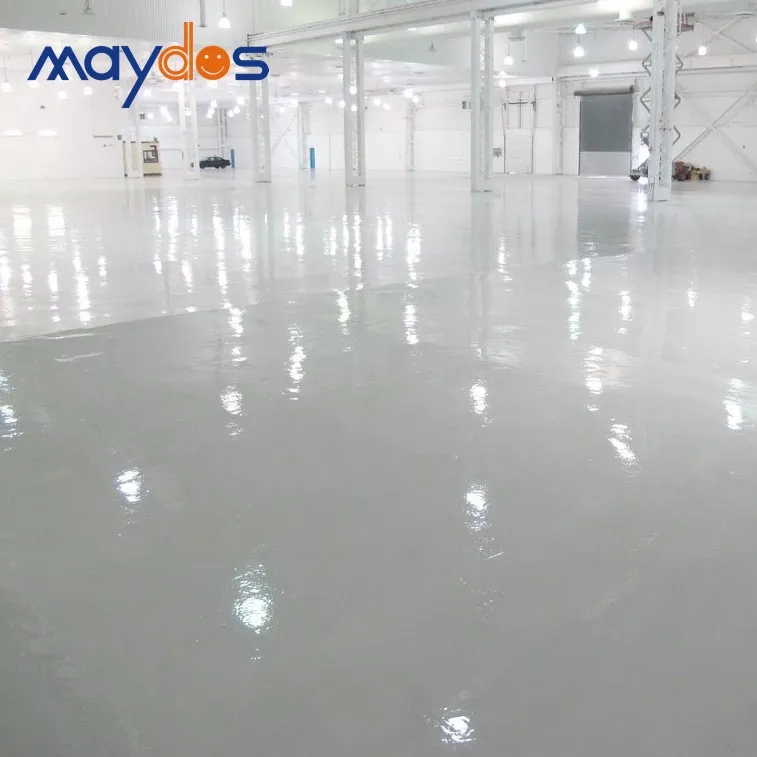 Maydos anti dust stone hard epoxy concrete floor brush coating flooring