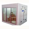 supermarket glass door walk in cold room /display freezer room for meat