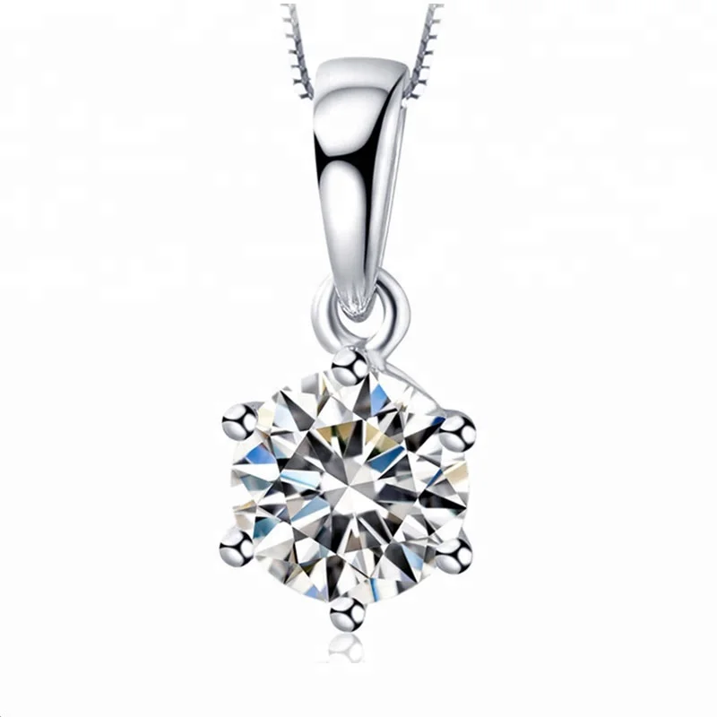 100% 925 Sterling Silver Jewelry Shining 8mm Zircon Pendant Necklace Birthday Present Pendant Jewelry Accessories
100% 925 Sterling Silver Jewelry Shining 8mm Zircon Pendant Necklace Birthday Present Pendant Jewelry Accessories
