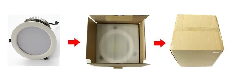 100w led downlight package