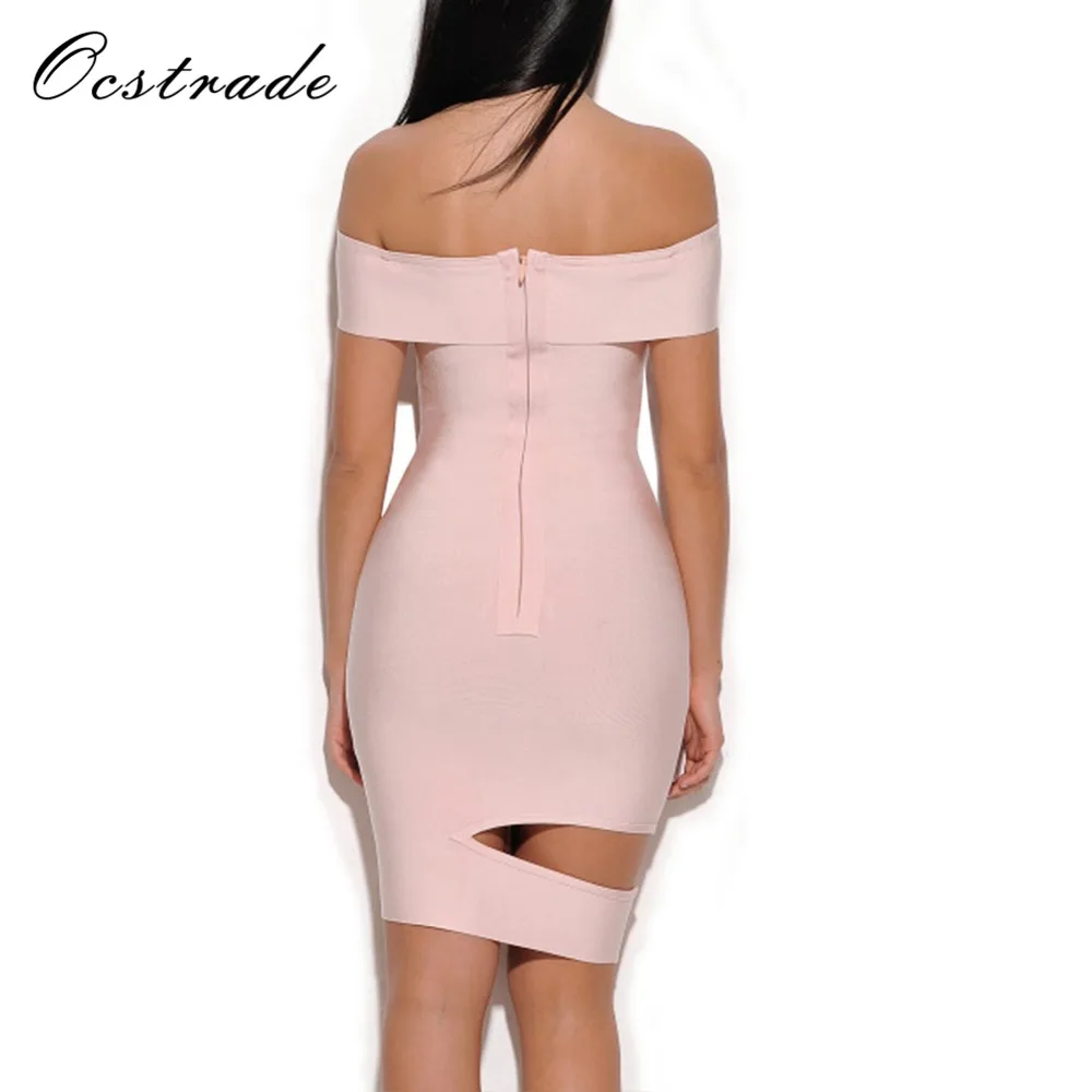 Free Shipping Ocstrade High Quality New Fashion Women Pink Sexy Cut Out
