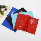 China factory custom logo print pvc soft book cover for plastic school book cover design