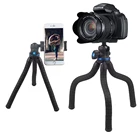 2019 New Design Mini Flexible Tripod Waterproof Octopus Tripod For Camera and Mobile Phone