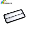 Long using life rectangle shape 17801-74020 PP cleaning air intake filter for Toyota