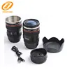 BPA free eco-friendly self stirring heated electric coffee canon camera lens mug