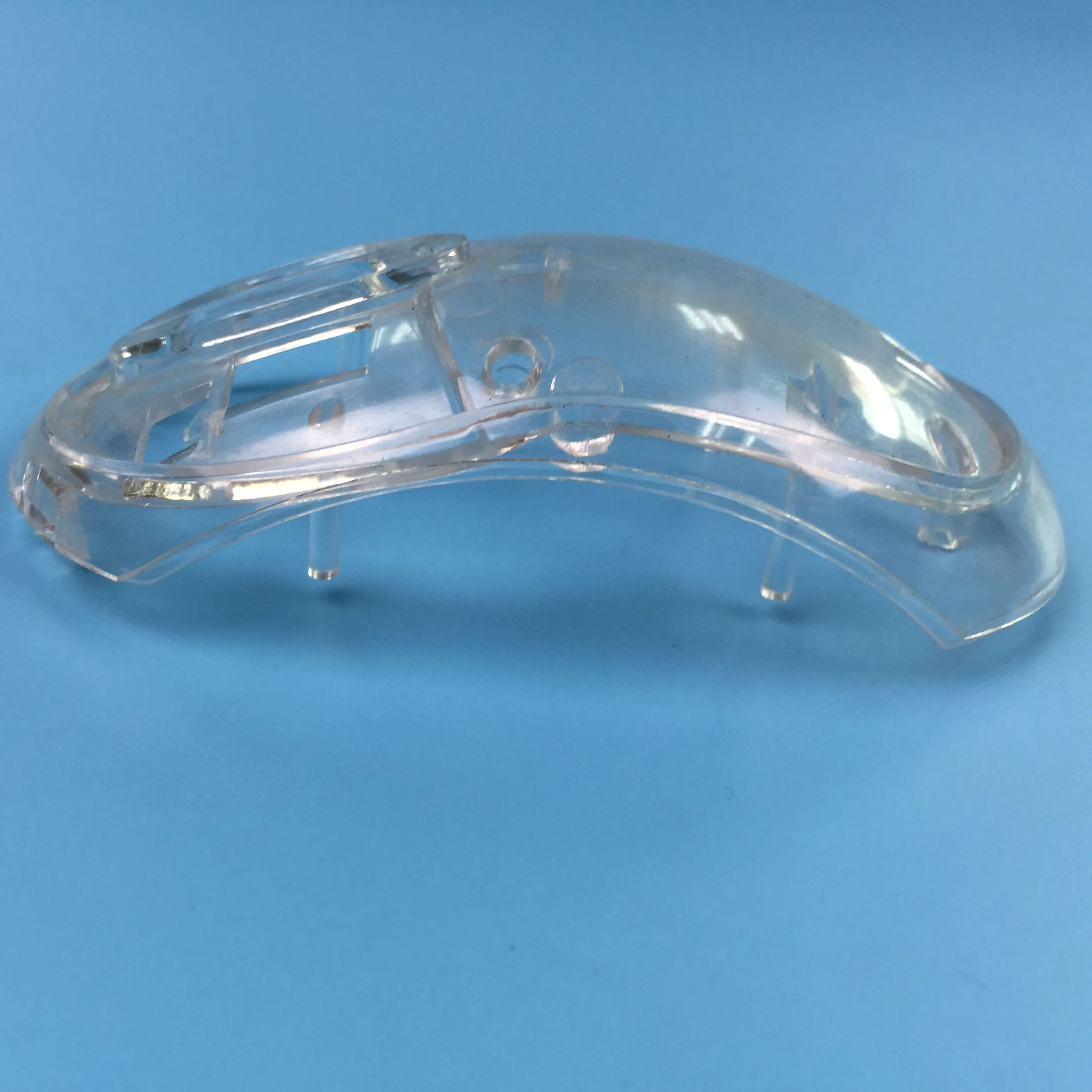 clear plastic molding