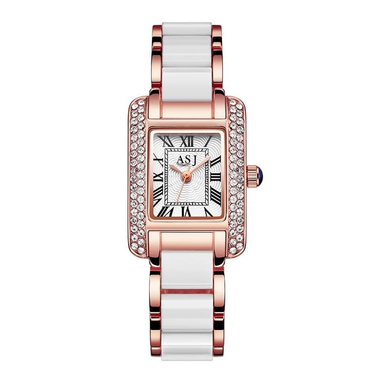 ASJ Brand women's fashion watch designer watch women luxury brand quartz diamond wristwatch gift to women B110
ASJ Brand women's fashion watch designer watch women luxury brand quartz diamond wristwatch gift to women B110