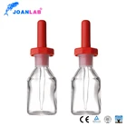 JOAN Lab Glassware Dropping Bottle With Latex Rubber Nipple