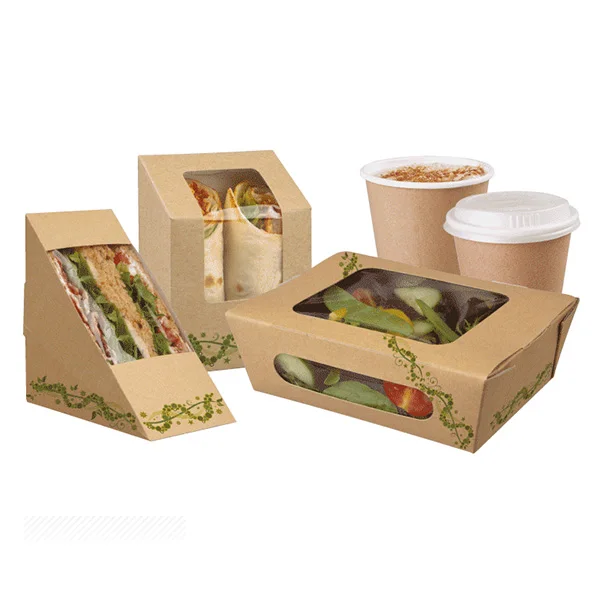 hot sale disposable plastic packing box