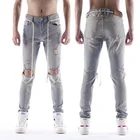DiZNEW OEM/ODM New developed damaged slim soft Pent Men jean