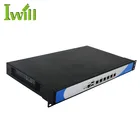 Iwill Linux Router Hardware 1U Rack Server with Core i3 i5 i7 LGA1155 Processor Intel 82583V Lan Ports