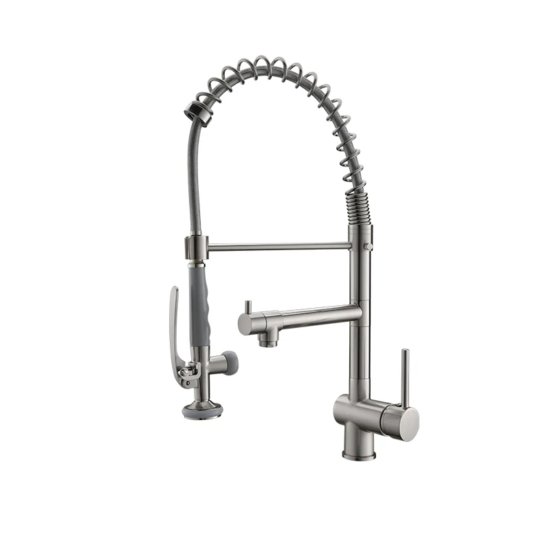 Fapully High Quality Pull Down Kitchen Faucet Cold And Hot Water
