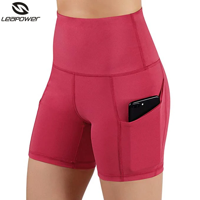 Binsi Sports Wear Women High Waist Booty Leggings Yoga Sports Shorts With Pocket, Custom color
Binsi Sports Wear Women High Waist Booty Leggings Yoga Sports Shorts With Pocket, Custom color