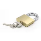 40mm solid brass iron fa nal candado cylinder brass padlock