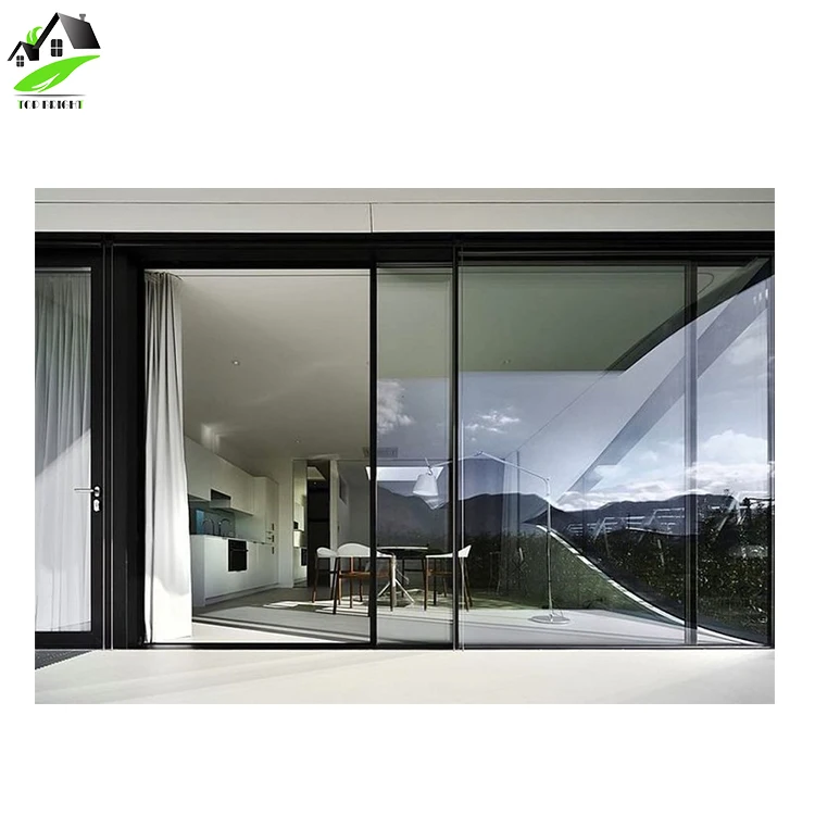 China Suppliers 2018 New Design Shock Absorber Aluminum Glass Sliding Trap Door Buy Luxury Partition Wall Sliding Doors Frosted Glass Pocket