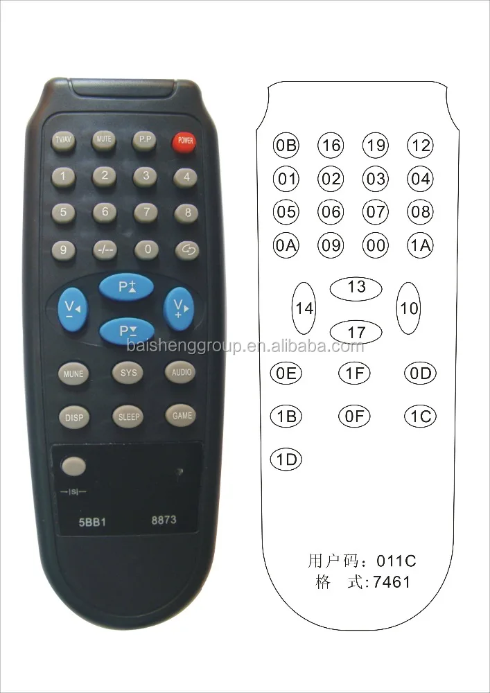 2015 NEW SMART LCD led TV universal remote control