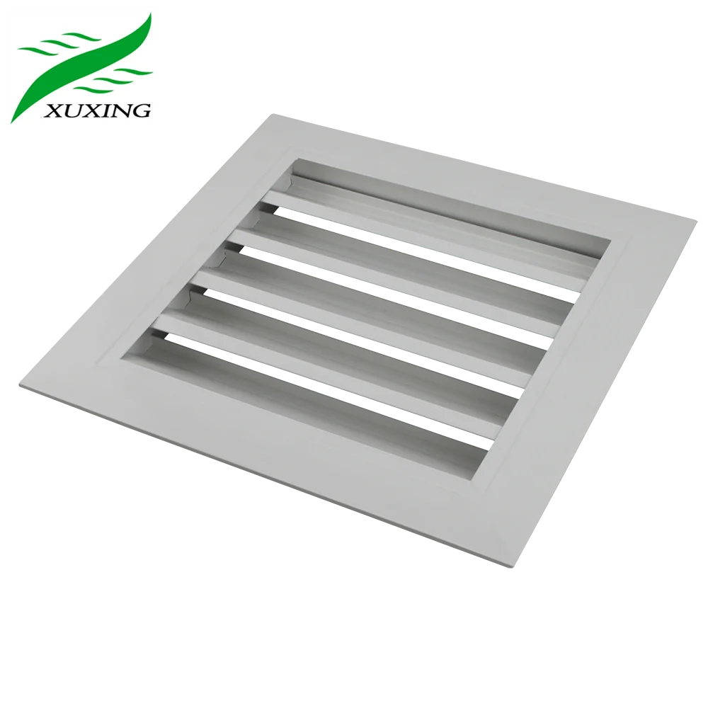 Anodized prefabricated fixed aluminum louver weatherproof aluminum louver roof