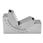 AP25 Toolmaker Precision Gauge Micro Adjustable V Block 0 to 60 Degree angle plate Angle block angle gauge