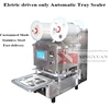 Electric driven only Automatic Compartment Tray Sealing Machine