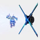 4 sided 3d holographic fan display machine advertising hologram projector 3d holographic projection without screen