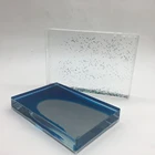 Rectangle Shape Photo Insert Acrylic Photo Frame With Water And Glitter