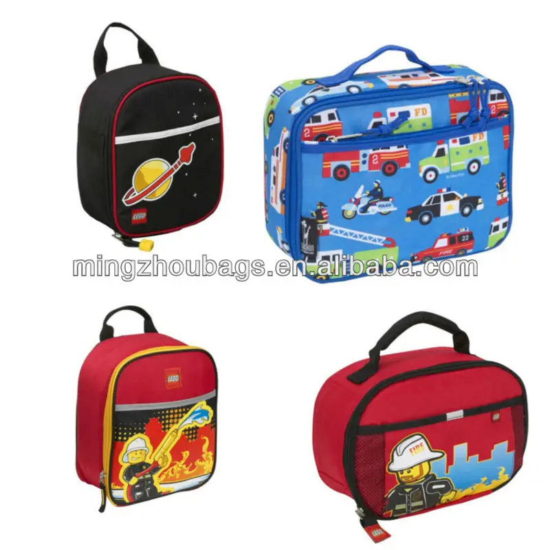 Fire City Nights Vertical Lunch Bag 1.jpg