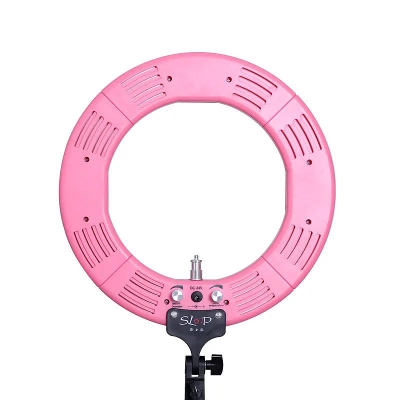 Studio Ring Light Kit phone and camera led ring light Bi-color photography fill light, Black;pink;white
Studio Ring Light Kit phone and camera led ring light Bi-color photography fill light, Black;pink;white